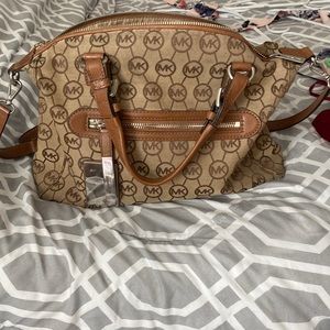 Michael Kors purse with long strap
